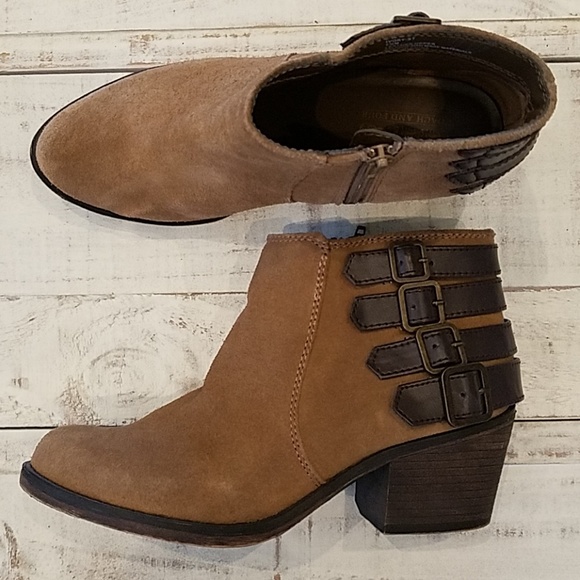Coach and Four Shoes - Coach and Four brown leather boots